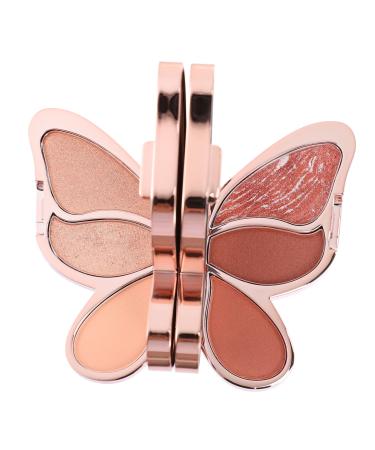 Gogogmee 1pc Eyeshadow Palette Blush for Cheeks Sequin Eyeshadow Eye Shadow Girl Accessories Pearlescent 1 count (Pack of 1) As Shown 1