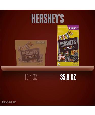 Hershey's Miniatures Assorted Chocolate Candy Bars - Halloween Party Pack 35.9 oz - Buy Online on SooperMarket.com