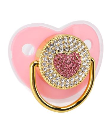Shop Soft Pink Baby Pacifier - Safe & Flexible Ultralight Design for Comfort | International Shipping Available - Buy Online on SooperMarket.com