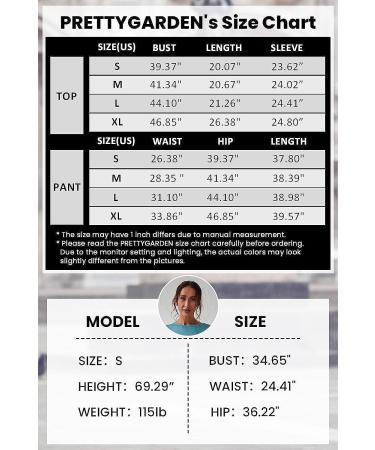 PRETTYGARDEN Women's Color Block 2 Piece Tracksuit Set - Crewneck Long Sleeve Top & Sweatpants Lounge Outfit in Black - Size Medium - Buy Online on SooperMarket.com