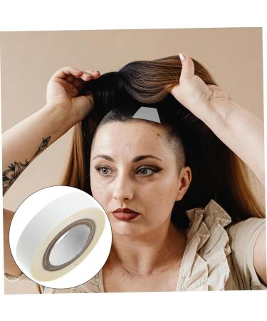 PLAFOPE 1 Roll Wig Film Hair Glue for Lace Wigs Wig Tape Double Sided Lace Wig Tape Strips Bold Hold Wig Tape for Lace Wigs Scalp Tape for Wigs Double Sided Wig Tape Hair Tape White Tissue 4.70X4.70X1.30CM White - Buy Online on SooperMarket.com