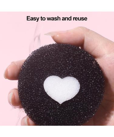 Manolyee Dry Makeup Brushes Cleaner - Makeup Brushes Color Remover Dry Cleaner Sponge | Portable Makeup Cleaning Tool for Work Home Dating - Buy Online on SooperMarket.com