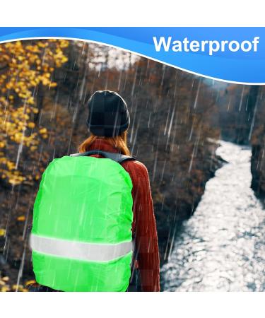 6 Pcs Woanger Waterproof Rain Cover for 20-60 L Backpacks | Ultralight, Reflective Strip, Adjustable Buckle | Ideal for Hiking, Camping, Cycling - Buy Online on SooperMarket.com