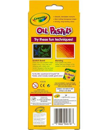Crayola Oil Pastels - 16 Count Assorted Colors - Buy Online on SooperMarket.com