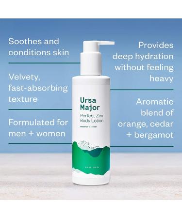 Ursa Major Natural Body Lotion | Vegan & Cruelty-Free | Hydrating & Soothing | 8 oz - Buy Online on SooperMarket.com