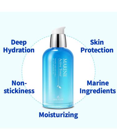 Buy The Skin House Marine Active Toner 130ml - Hydrating & Refreshing Skincare Solution - Buy Online on SooperMarket.com