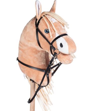 HKM Hobby Horse Martingal - Premium Black Equestrian Gear for International Shipping - Buy Online on SooperMarket.com