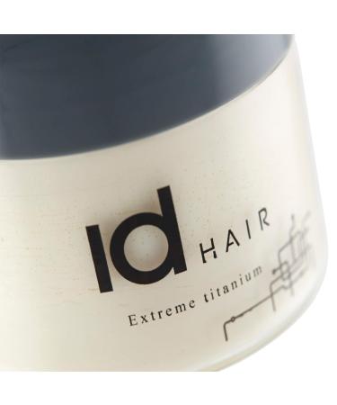 Idhair Extreme Titanium Mudwax - Strong Hold & Shine for Short Hair | Paraben-Free | 3 x 100ml Pack - Buy Online on SooperMarket.com