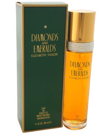 Diamond&Emerald/Elizabeth Taylor Edt Spray 3.3 Oz (W) Floral 3.3 Fl Oz (Pack of 1)