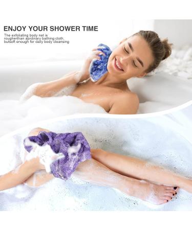 Yiclick Exfoliating African Net Sponge 3 Pcs - Body Scrubber and Washcloth Set for Shower and Bath - Exfoliating Loofah Sponge for Smooth Skin - 3 Count - Buy Online on SooperMarket.com