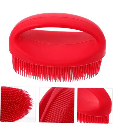 FRCOLOR Silicone Bath Brush - Exfoliating Body Scrubber for Gentle Cleaning and Exfoliation - Buy Online on SooperMarket.com