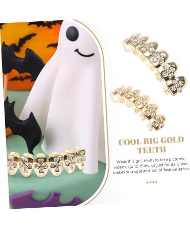 PACKOVE 1 Set Shiny Mouth Grill Single Mouth Grill Single Teeth Grill Teeth Grills Accessories Stitching - Buy Online on SooperMarket.com