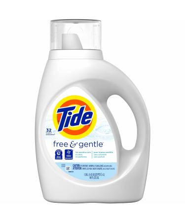 Tide PGC41823 Free & Gentle Detergent 1 / Bottle