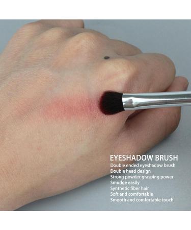 Nose Contour Brush Soft Hair Ergonomic Double Ended Eyeshadow Brush for Home - Buy Online on SooperMarket.com