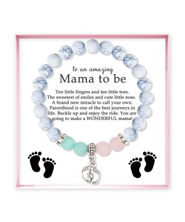 Mom to Be Gift, New Mom Gifts - Pregnant Mom Gifts, Bracelet for Pregnant Women, Pregnant Wife, Expecting Mom, Mommy to Be, First Time Mom, New Mother