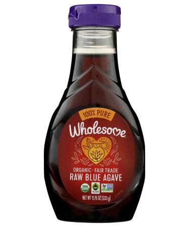Wholesome Sweeteners, Raw Blue Agave, Amber, 11.75 oz