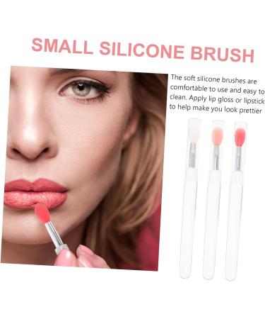 Healeved 6pcs Lip Brush Lip Balm Brush Lipstick Brush Makeup Lipstick Applicator Eyeshadow Applicator Lip Balm Applicator Silicone Lip Mask Brush Eyeshadow Makeup Brush Lip Makeup Pen - Buy Online on SooperMarket.com