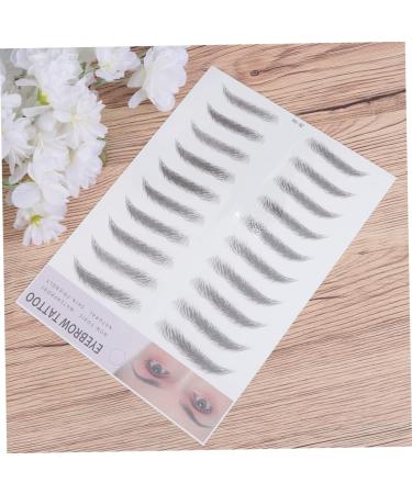 Beavorty 6 pcs 3d eyebrow stickers 4d hair- like eyebrows eyebrow tattoo stickers Woman Man Makeup Tool - Buy Online on SooperMarket.com