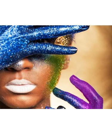 Buy Black Glitter Gel Tube 30ml | Premium Glitter Gel for DIY Crafts & Beauty - Buy Online on SooperMarket.com
