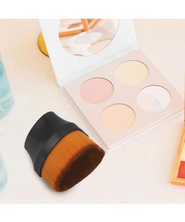 Buy Foundation Brush for Liquid Makeup | Heart Shaped Blending & Buffing Tool for Flawless Finish - Ideal for Self Tanner & Mineral Powder - Buy Online on SooperMarket.com