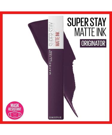 Maybelline SuperStay Matte Ink Liquid Lipstick - City Edition Originator 0.17 fl oz - 110 Originator - Buy Online on SooperMarket.com