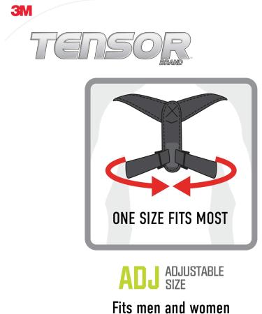 Tensor Posture Corrector Adjustable Back Support for Women and Men Helps Promote Proper Posture Black - Buy Online on SooperMarket.com