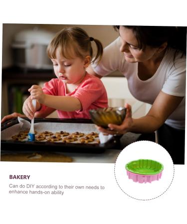 Alipis 2pcs Happy Birthday Baking Pan Silicone Molds Jelly Pudding Silicone Mold Baking Tool Pastry Cake 19X19CM Assorted Color - Buy Online on SooperMarket.com