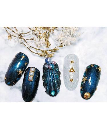 2 Boxes Metal 3D Ocean Nail Studs Star Starfish Shell Mix - 12 Grid Sizes Nail Art Decoration - Buy Online on SooperMarket.com
