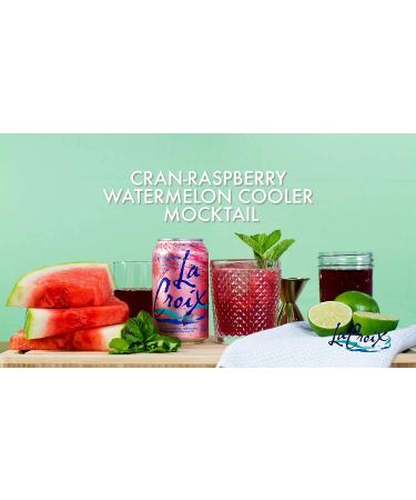 LaCroix Sparkling Water Razz-Cranberry 12 Fl Oz (Pack of 12) - Cranberry Raspberry Flavor - Buy Online on SooperMarket.com