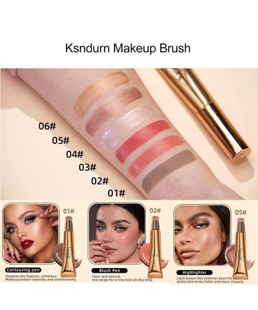 Brown Liquid Contour Beauty Wand - Long Lasting Matte Cream Stick for Smooth and Natural Contouring - Buy Online on SooperMarket.com