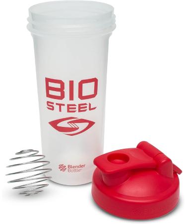 BioSteel Sports Drink Blue Raspberry (16.7 Fl Oz 12-Pack) + Shaker Cup with Wire Whisk (24 Oz) Drink + Shaker Cup 24 Ounce Blue Raspberry 500 ml (Pack of 12) - Buy Online on SooperMarket.com
