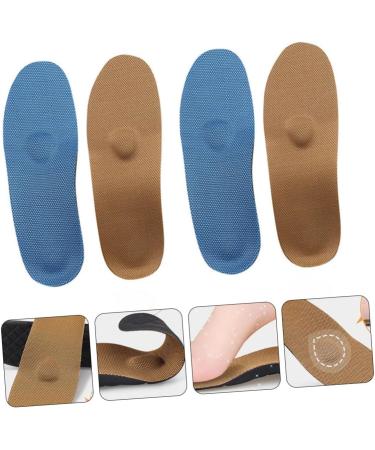 Orthopedic Tan Sneakers with Arch Support | 2 Pairs Insole Plantar Fasciitis Sports Shoes | Healeved Elastic Absorption Insoles - 25.5X8.2X2.3cm - Buy Online on SooperMarket.com