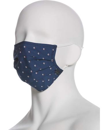 Perry Ellis Standard Reusable Pleated Woven Fabric Face Masks - 3 Summer Prints, Pack of 3, Assorted Colors - 3 Count - Buy Online on SooperMarket.com