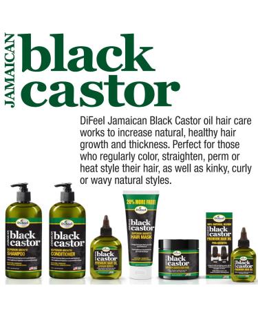 Difeel Superior Growth Jamaican Black Castor Premium Hair Oil 2.5 oz - Nourish, Strengthen, and Promote Healthy Hair Growth - Buy Online on SooperMarket.com