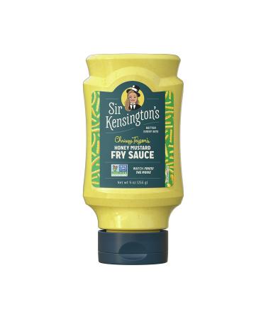 Sir Kensington's Fry Sauce Dipping Sauce Chrissy Teigen's Honey Mustard Fry Sauce Gluten Free, Non-GMO, from 100% Grade-A Mustard Seeds and Fair Trade Organic Honey, Shelf-Stable 9 Oz 9 Fl Oz (Pack of 1) Fry Sauce
