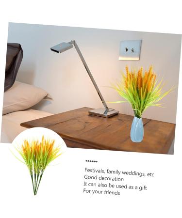 Zerodeko 4pcs Simulated Ears of Wheat Dried Wheat Stems Wheat Floral Arrangement Wheat Bouquets Fall Decorations Dry Flowers for Decoration Dried Wheat Sheaves Home Artificial Plastic Plant - Buy Online on SooperMarket.com