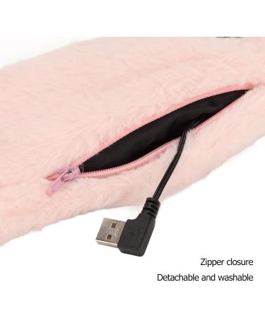 Removable Electrically Heated Scarf - Washable Warm-Keep Snack Pillow with 3 Temperature Levels for Neck Care & Shoulder Relaxation (Pink) - International Shipping Available - Buy Online on SooperMarket.com