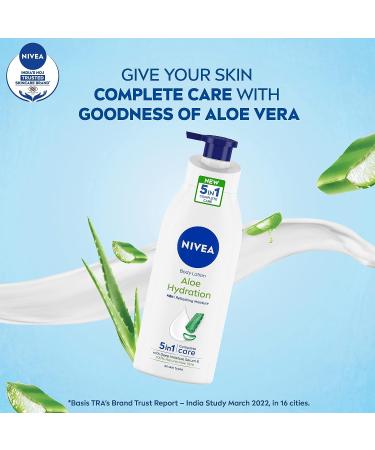 Nivea Aloe Hydration Body Lotion 400ml - Moisturizing and Soothing Formula - Buy Online on SooperMarket.com