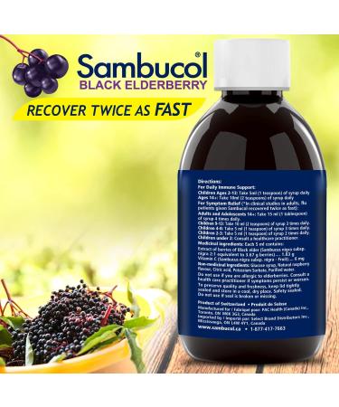 Sambucol Black Elderberry Anti-Viral Flu Care Syrup | Quickly Relieves Cold & Flu Symptoms | Immune Support & Antioxidant | Ideal for Families | 500 mL Anti-Viral Flu Care 500 ml (Pack of 1) - Buy Online on SooperMarket.com