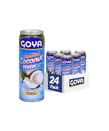 Goya Foods Roasted Coconut Juice 17.6 Fl Oz (Pack of 24) 17.6 Ounce