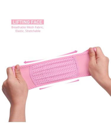 Noverlife 3PCS Facial Lifting Belt for Women - V-Line Chin Cheek Lift Up Band | Anti Wrinkle & Slimming Bandages for Double Chin Care | V Face Belts Correction Belt - Buy Online on SooperMarket.com