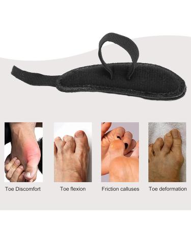 Soft Hammertoe Support Pad for Left Foot - Easy Elastic Toe Release for Discomfort Relief - Buy Online on SooperMarket.com