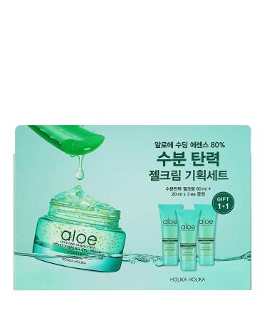 Holika Holika Aloe Soothing Essence 80% Moist Firming Gel Cream Set 100 ml