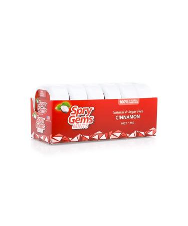 Xlear Spry Gems Cinnamon Mints - 40 Count, 25g | Fresh Breath & Sugar-Free - Buy Online on SooperMarket.com