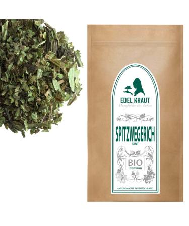 EDEL KRAUT Organic Ribwort Herb Tea - Premium Plantain Leaves Tea 100g - Buy Organic Herbal Tea Online - Buy Online on SooperMarket.com