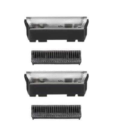 Nicfaky 2 x replacement shaving foil shaving knife shaving head blades 424 for 5419 5424 5469