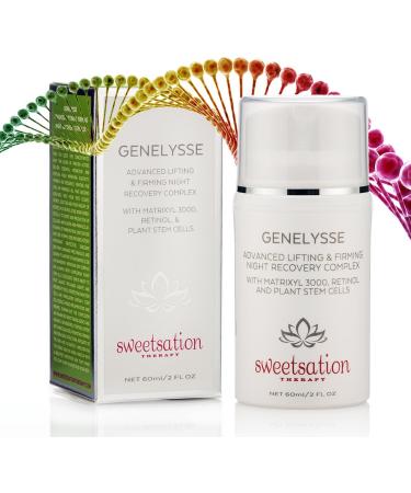 / YUNASENCE GENELYSSE Advanced Lifting and Firming Night Recovery Complex w/ 3% Matrixyl Retinol Vitamin C Niacinamide and Plant Stem Cells.