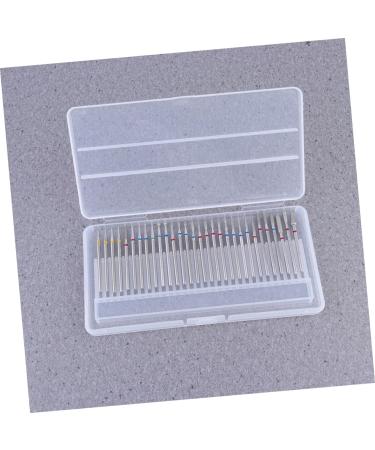 minkissy 1 Box Acrylic Nail File Drill Bit Cylinder Head Nail Art Kit Grinding Head for Nail Grinding Head Polisher Nail Care Polishing Drill Nail Goue Nail Drill To Rotate Manicure Suite - Buy Online on SooperMarket.com