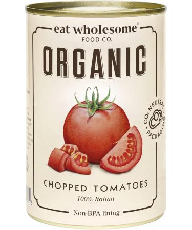 Eat Wholesome Organic Green Lentils 400g (Pack of 12) & Eat Wholesome Organic Chopped Tomatoes 400g (Pack of 12) - Buy Online on SooperMarket.com