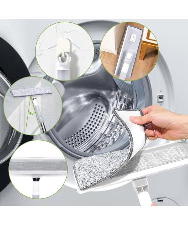 4-In-1 Window Cleaning Kit | 360 Rotation, Telescopic Pole, 4 Window Wipes & Duster | Indoor & Outdoor Use - Buy Online on SooperMarket.com
